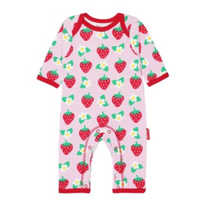 Baby clothes to rent strawberry sleepsuit