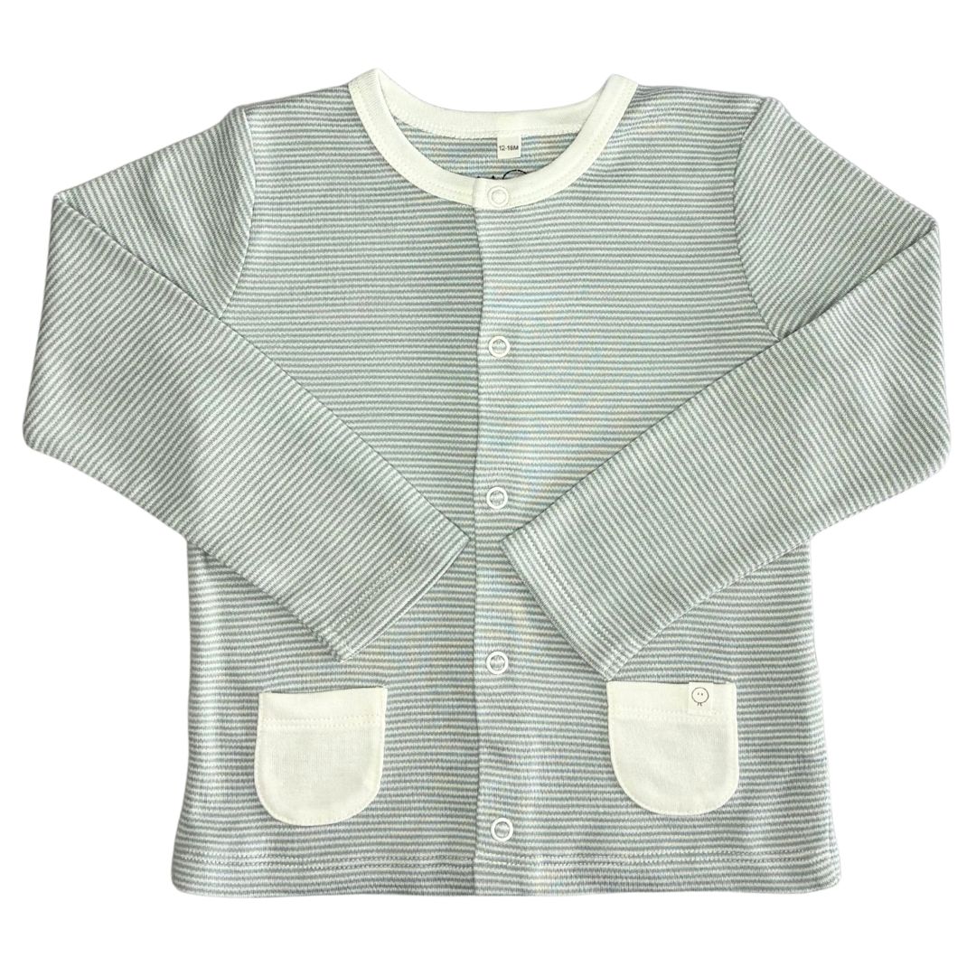 bamboo and organic baby cardigan