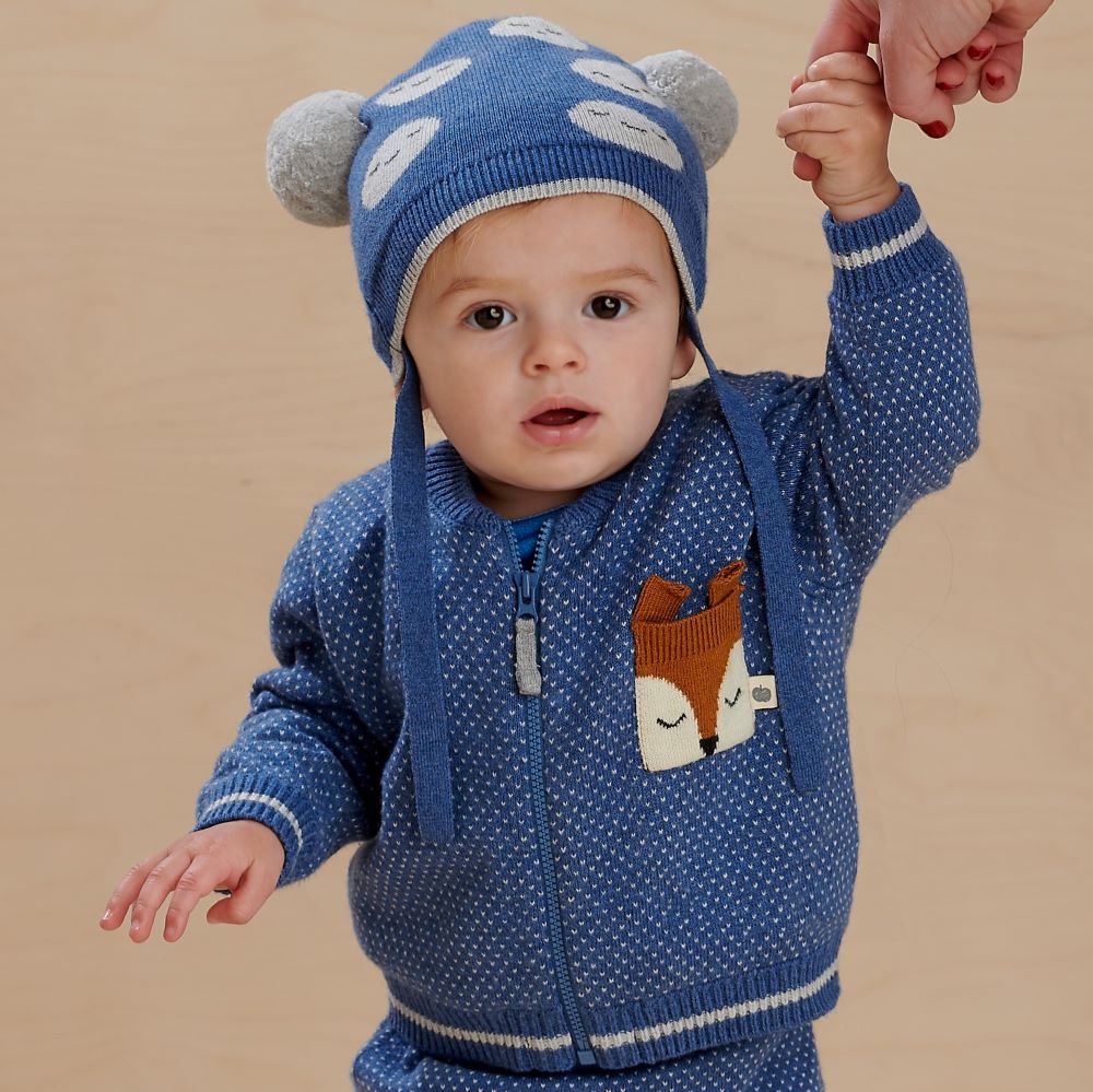 Cotton cashmere baby knitwear - 18-24m, The Bonnie Mob - Qookeee