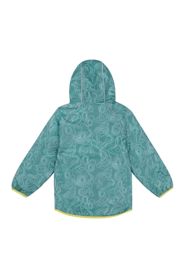 18-24m, Muddy Puddles Recycled Ecosplash lined jacket green - Qookeee