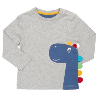 organic babywear rental dinosaur top