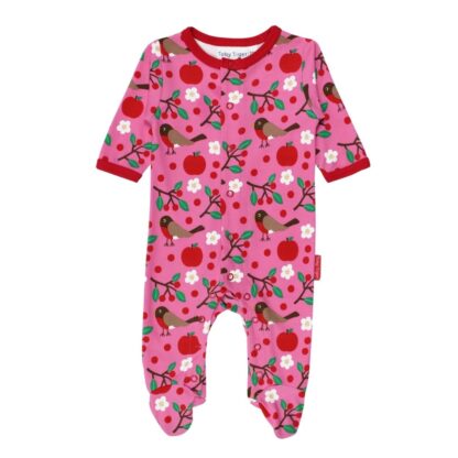 pink baby clothes rental sleepsuit