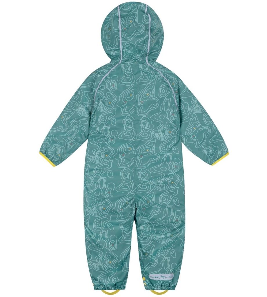 All In One Puddle Suit (Green, 612 Months) Qookeee