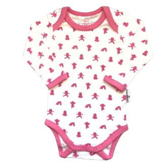 pink eco warrior bodysuit