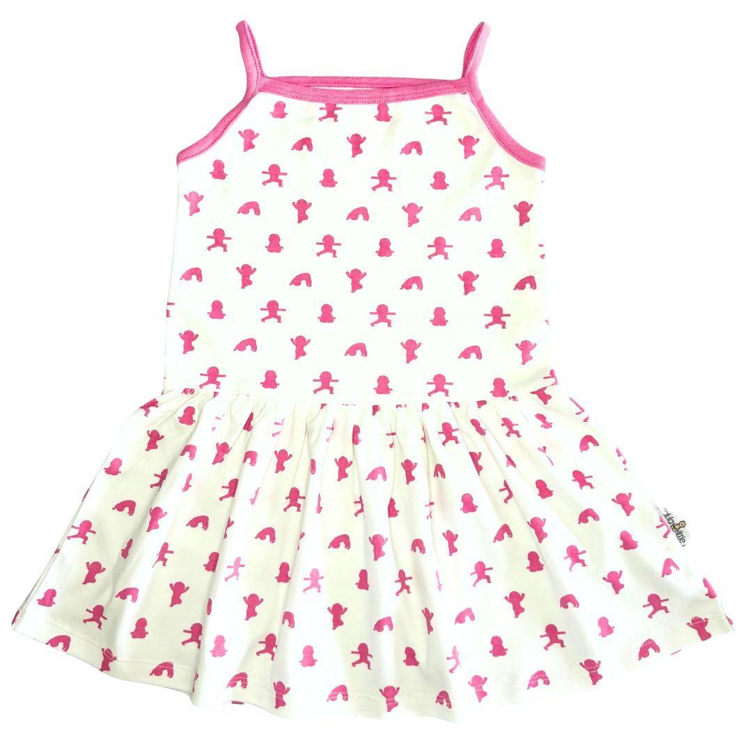 printed baby dress
