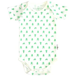 mint print toddler bodysuit
