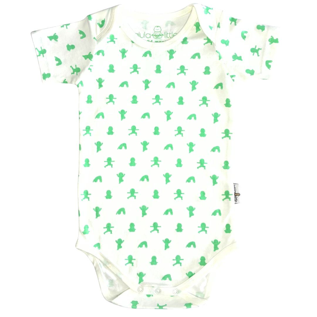 mint print toddler bodysuit