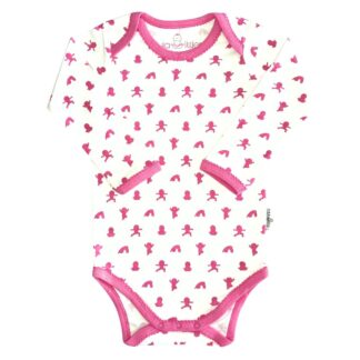 pink eco warrior bodysuit
