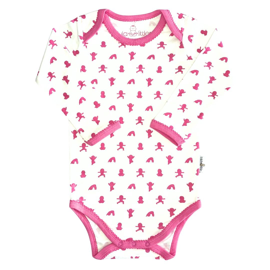 pink eco warrior bodysuit