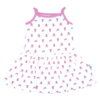 printed baby dress