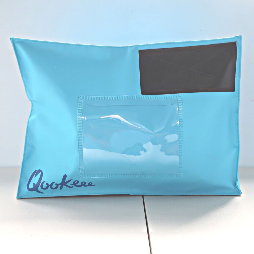 Qookeee storage bag for baby clothing rental products