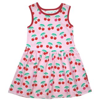 cherry print summer dress