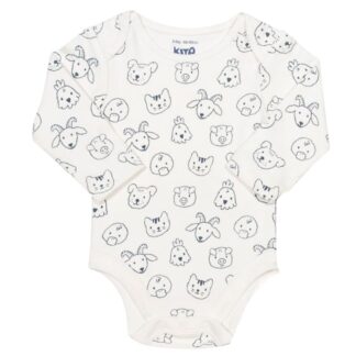 farm line print bodysuit