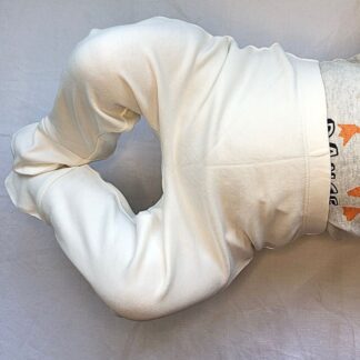 organic footed baby trousers